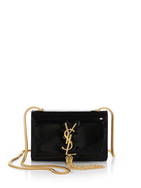 ysl patent leather shoes|saint laurent bag with tassel.